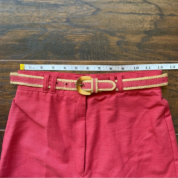 vintage pink wide leg pants - Picture 6 of 10